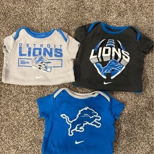 Nike Baby Detroit Lions Onesies